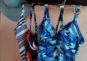 Floral One-Piece Swimsuits