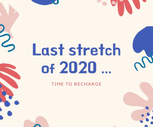 Last stretch of 2020...