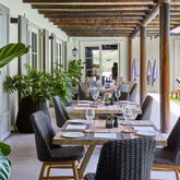 Restaurant Seating - The Thatch House - Hermanus