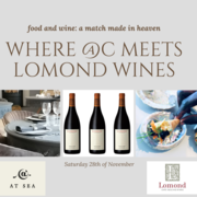 Food and Wine Pairing at @C - 28 November 2020