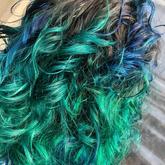 Funky Bright Hair Colour - Meraki Beauty and Oggy Oggy the Hair Shop - Pringle Bay