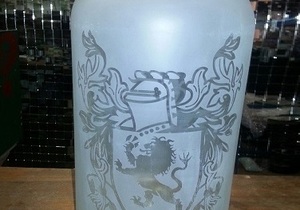 Personalised Glazing On Glass