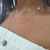 Necklace - Tanzanites and Diamonds of Hermanus - Hermanus