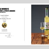 SA Women’s Wine & Spirits Awards 2020 (Lemoncello: Gold) - Jolly Rooster - Stanford