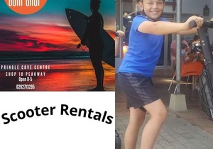 Electric Scooter Rental @ R250 per hour