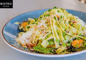 New: Tagliatelli Mussel Pasta