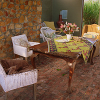 Outside Patio - Vleiroos Cottage @ Sandberg Fynbos Reserve - Xplorio™ Gansbaai