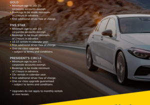 Hertz Corporate Gold Service