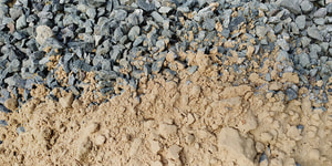 What is the correct batch ratio for mixing concrete?