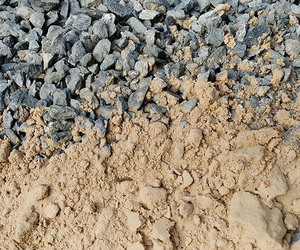 What is the correct batch ratio for mixing concrete?