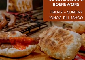 Fresh Roosterkoek and Boerewors (19 - 21 March 2021)