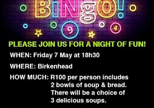 Bingo Evening Fundraiser