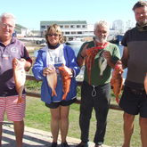 Ric Kuisis, Collen Kemm, Norman Kemm and Terry Terreblanche (At Work) with Jakopever, Hottentot and Silverfish - Birkenhead Boothengelklub - Xplorio™ Gansbaai
