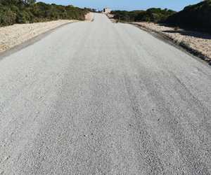 Resurfacing of roads in Pearly Beach