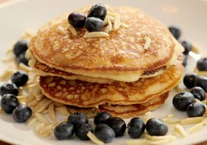 Blueberry Almond Pancakes