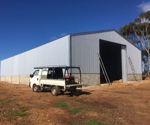 30x15x5 Meter Steel Construction