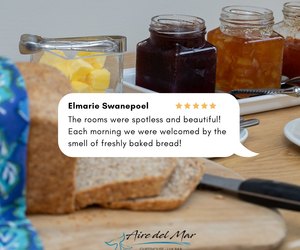 Freshly Home-Baked Bread with Breakfast