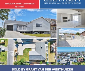 SOLD: 16 Blouvin Street, Struisbaai R2 100 000
