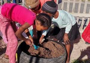 Home Gardens for our Students in Eluxolweni