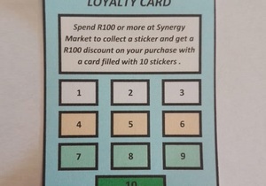 We Recently Launched our Loyalty Card Campaign!