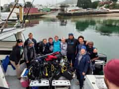 Diving in Simons Town