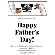 Join us on Saturday!