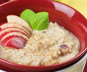 Apple & Egg Oatmeal