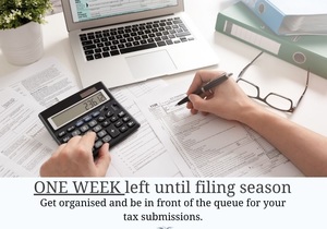 One week left until the 2021 tax season open!