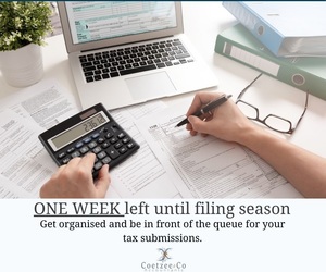 One week left until the 2021 tax season open!