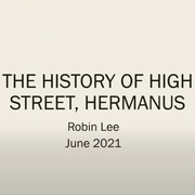 The History of High Street, Hermanus by Dr Robin Lee
