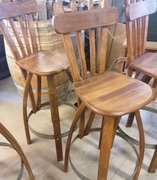 Wine Barrel Bar Stools - R880 each!