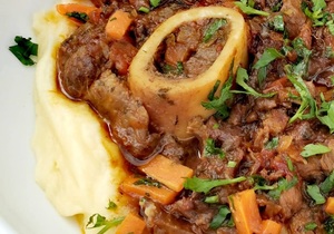 Osso Bucco with Mashed Potatoes