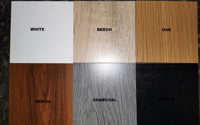 Melamine Furniture comes in 6 Colours Melamine Furniture comes in 6 Colours