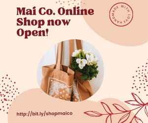 Mai Co. Online Shop Now Open!
