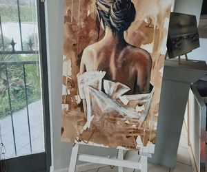 Mixed Media and Coffee Artwork: Kevin van Niekerk