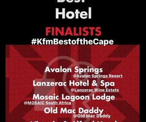 One of the TOP 5 Hotels of the Western Cape