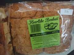 Rusks: R38 per packet