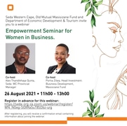 26 August 2021: Empowerment Seminar for Women in Business and Tourism