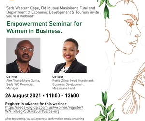 26 August 2021: Empowerment Seminar for Women in Business and Tourism