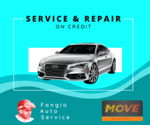 Credit on tap when repairing and servicing your car!
