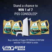Stand a chance to WIN 1 of 7 PS5 consoles!