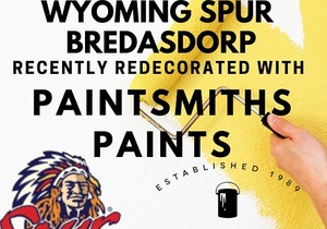 Wyoming Spur Bredasdorp Recently Decorated with Paintsmiths Bredasdorp
