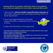 Official Vaccination Certification Letter