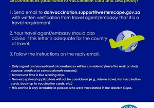 Official Vaccination Certification Letter