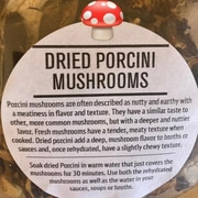 Dried Porcini Mushrooms
