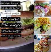 Burgers Available at On The Edge Restaurant