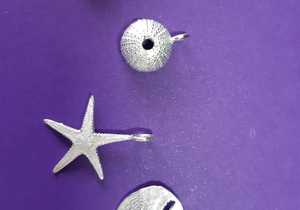 Sterling Silver Seashell Pendants