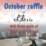 WIN R600 worth of hand-made pottery!