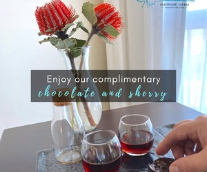 Complimentary Chocolate and Sherry