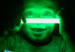 Camping Tip: Use Glow Sticks As Nightlights